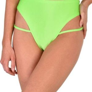 IHEARTRAVES Slime Time High Cut Bottoms GREEN
